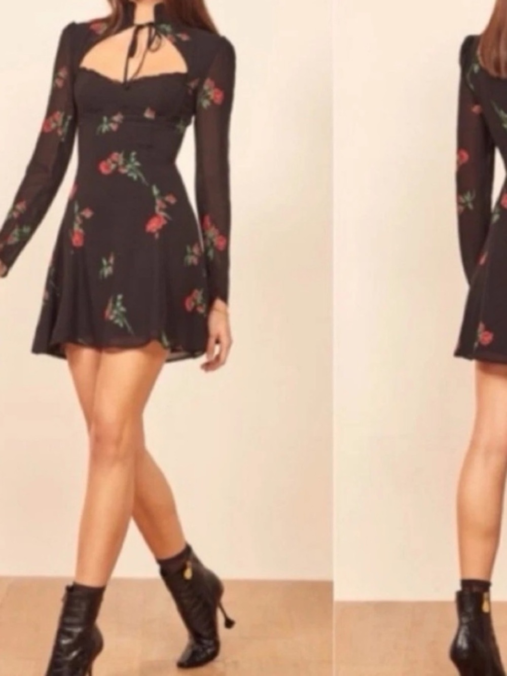 Reformation Vivianne Mini Dress Size 2